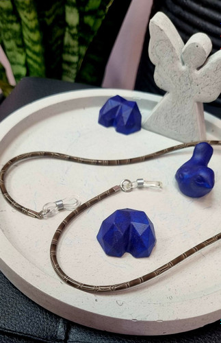 بند عینک چرم طبیعی سوسماری