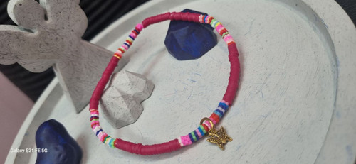 پابند رنگی فیمو با رنگ های تابستانی