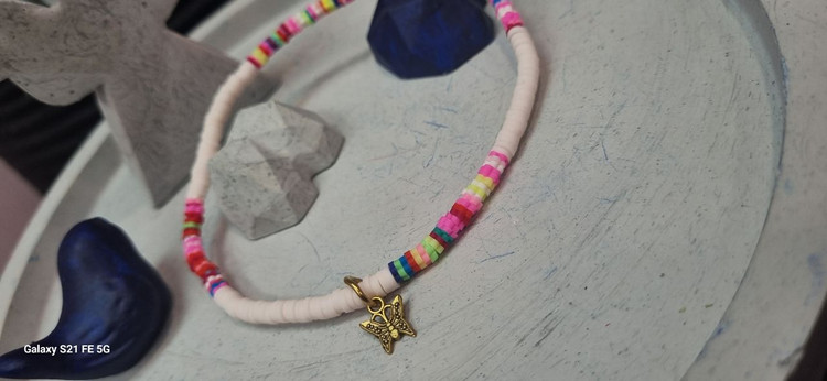 پابند رنگی فیمو با رنگ های تابستانی