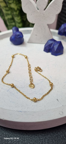 پابند طلایی استیل رنگ ثابت خلخال