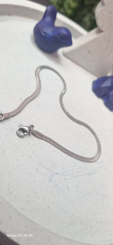 پابند نقره ای استیل رنگ ثابت ماری