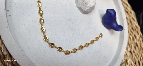 پابند طلایی استیل رنگ ثابت