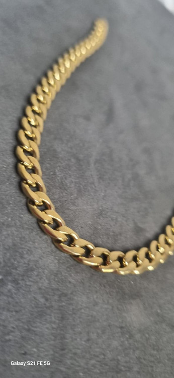 پابند کارتیر طلایی استیل رنگ ثابت