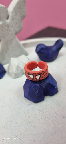 انگشتر خمیری فانتزی مرد عنکبوتی