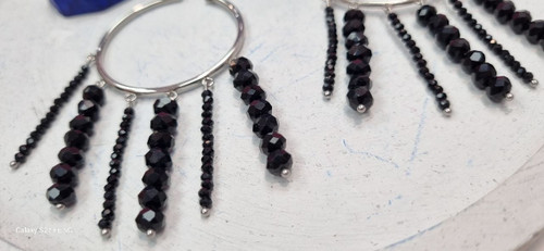 گوشواره استیل کریستال