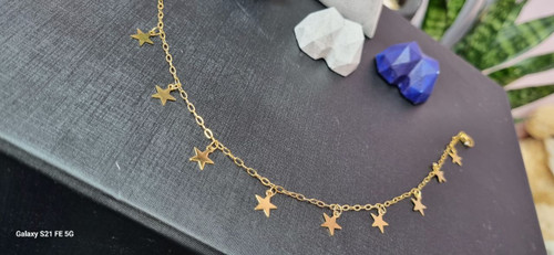 دستبند استیل اویز ستاره