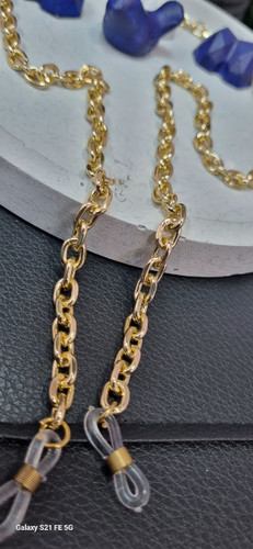 بند عینک زنجیر طلایی