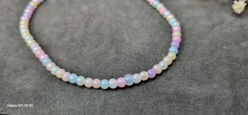 پابند منجوق پفکی رنگی رنگ های تابستانی