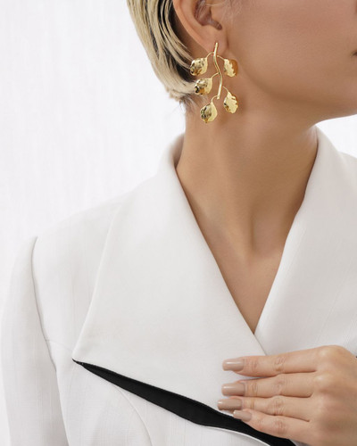 گوشواره استیل وارداتی طرح برگ