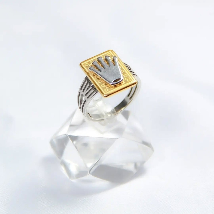 انگشتر استیل مردانه رولکس