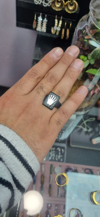 انگشتر استیل مردانه رولکس