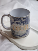 ماگ Dior کاستوم شده نگین دار