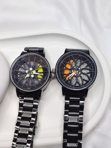 ساعت رینگی فلزی شب نما