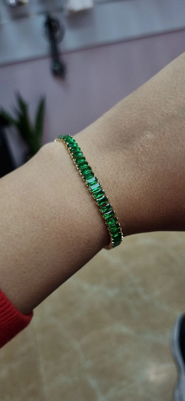 دستبند تنیسی نگین دار