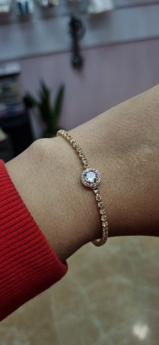 دستبند تنیسی نگین دار