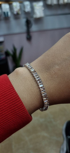 دستبند تنیسی نگین دار