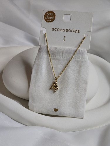 گردنبند استیل طلایی