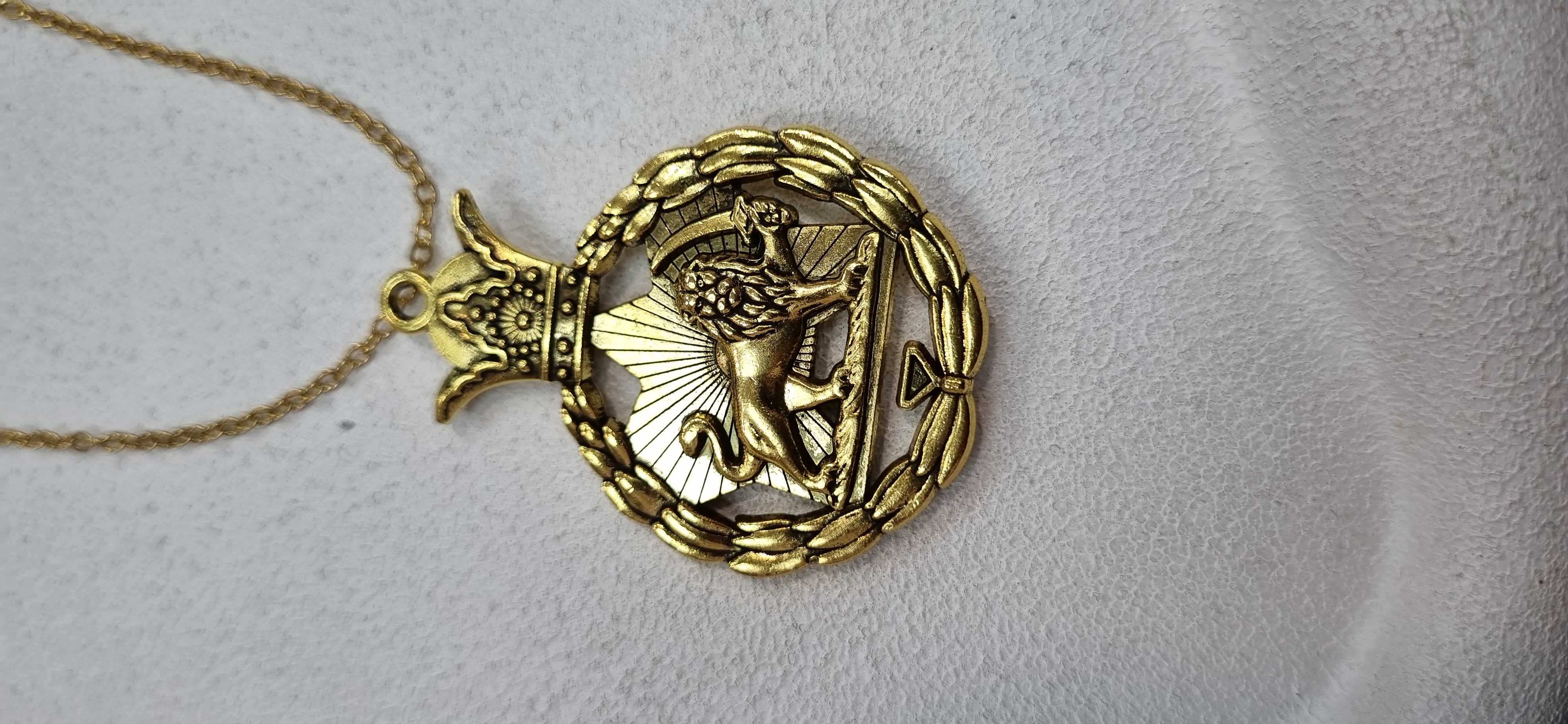 گردنبند استیل شیر